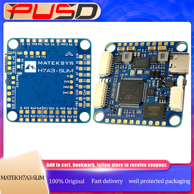 Drone Racing Esc - Matek MATEKSYS H7A3-SLIM Flight Controller STM32H7A3RIT6