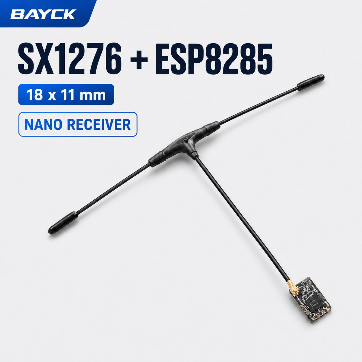 Drone Racing Receiver - BAYCK ExpressLRS 915MHz Nano Receiver 0.6g