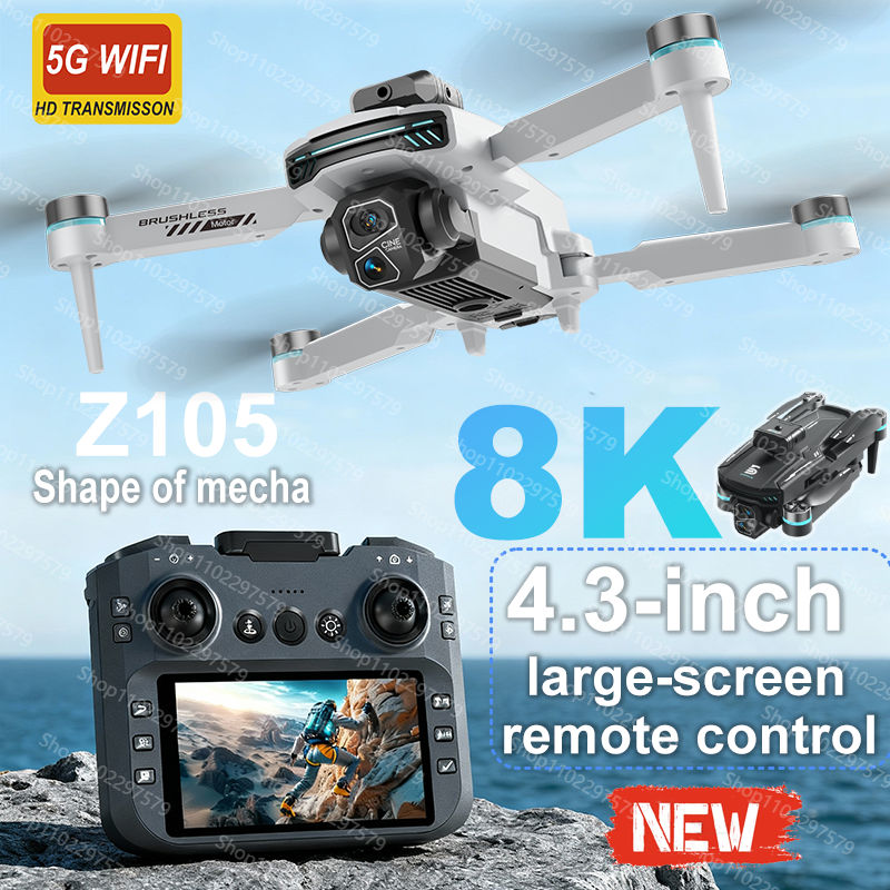 Drone Racing Charger - New Z105 RC Drone 8K Professional