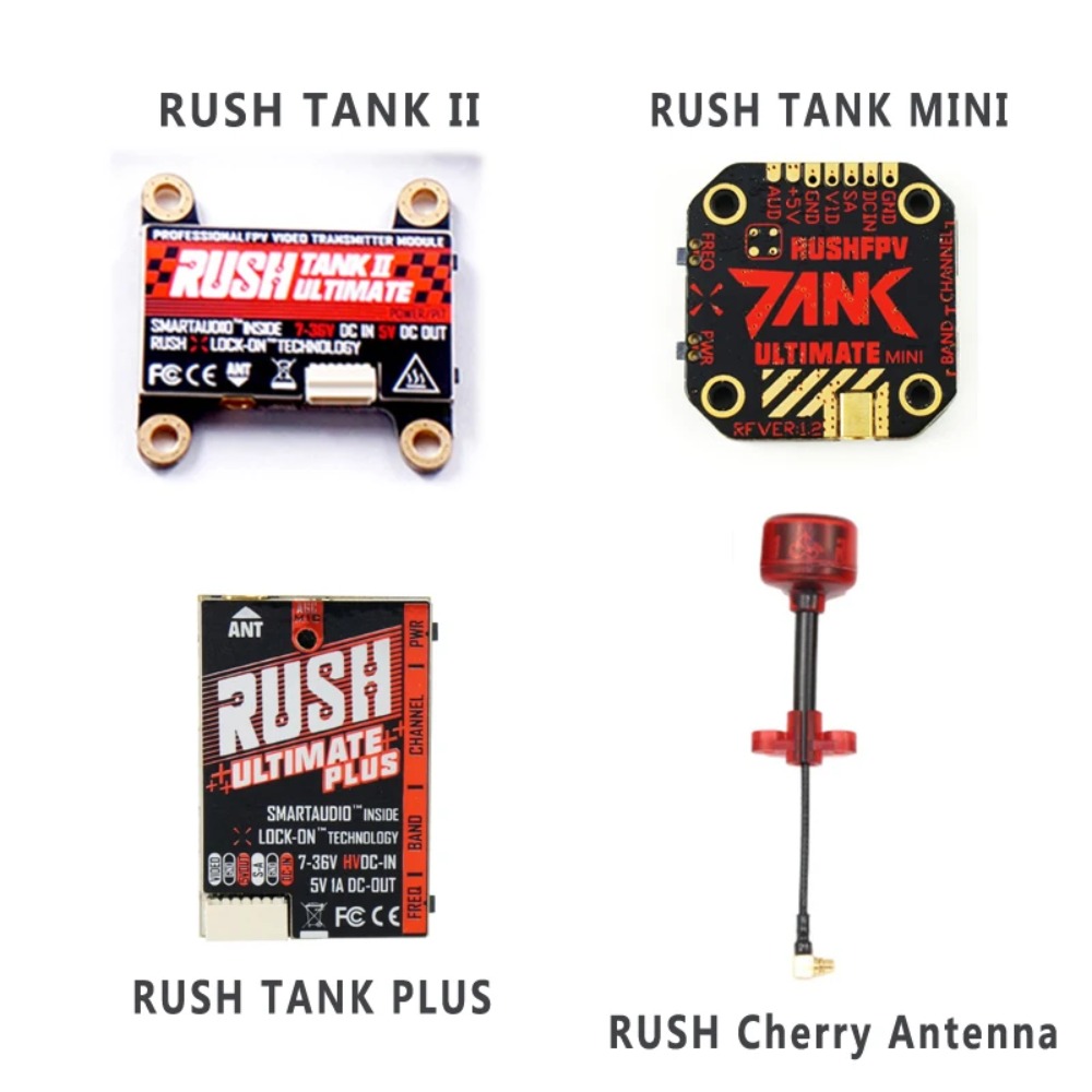Drone Racing Antenna - RUSH TANK Ultimate II/Mini/ PLUS/solo VTX