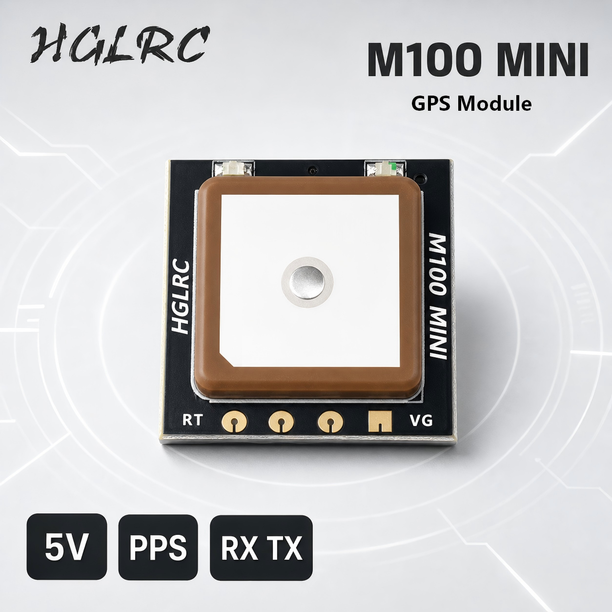 Drone Racing Antenna - HGLRC M100 MINI GPS Module M10