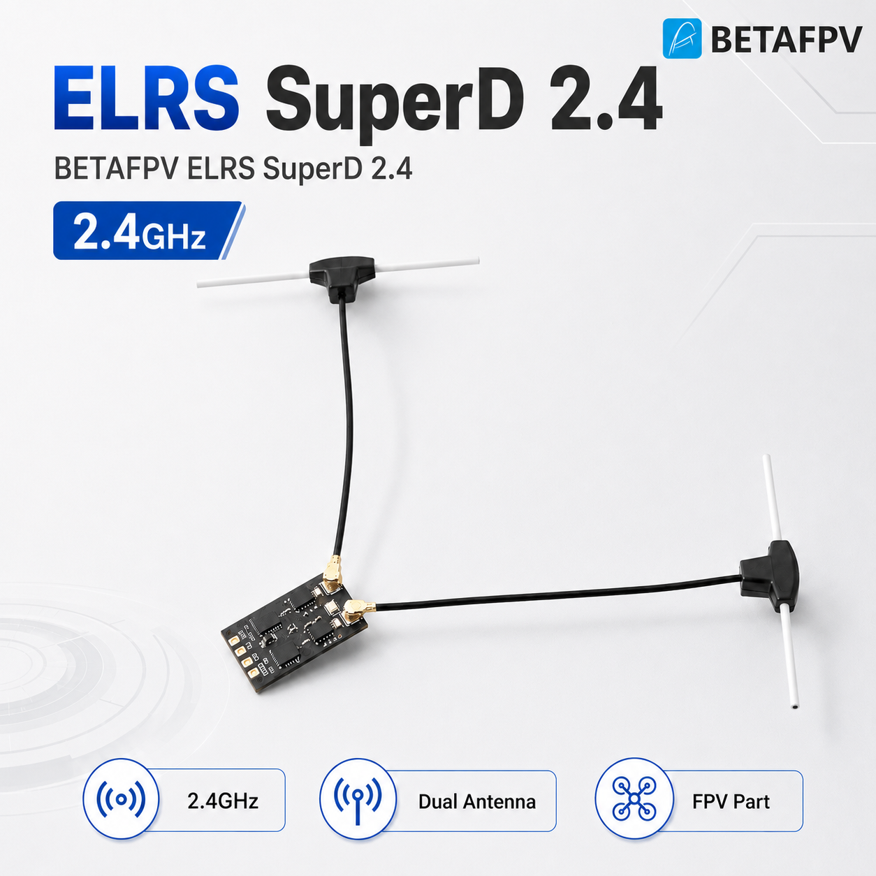 BETAFPV ELRS Receiver 915MHz F - Drone Racing Receiver review and price