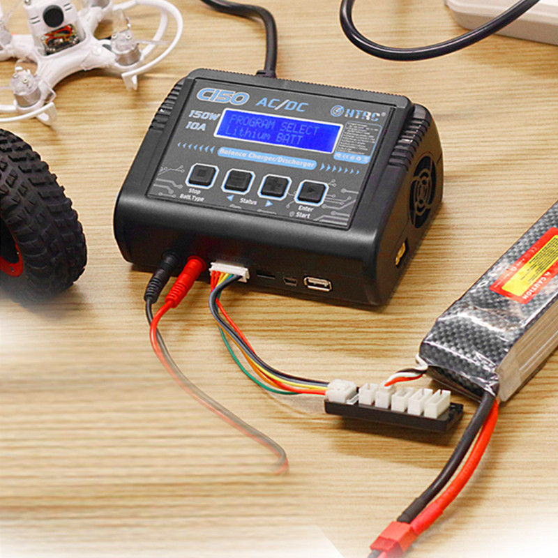 HTRC C150 150W 10A Smart Charg - Drone Racing Charger review and price