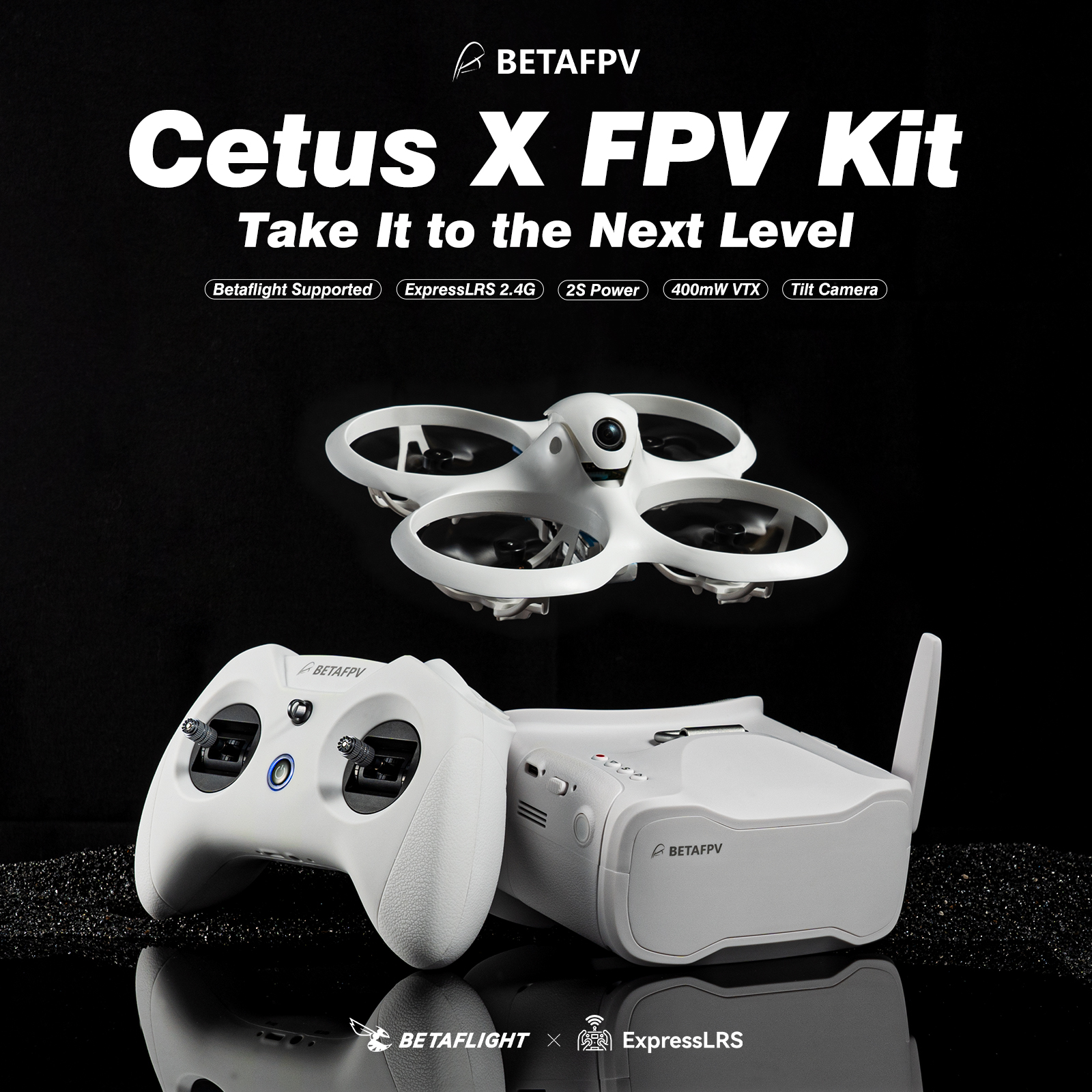 BETAFPV Cetus X FPV Kit Racing - Drone Racing Goggles review and price