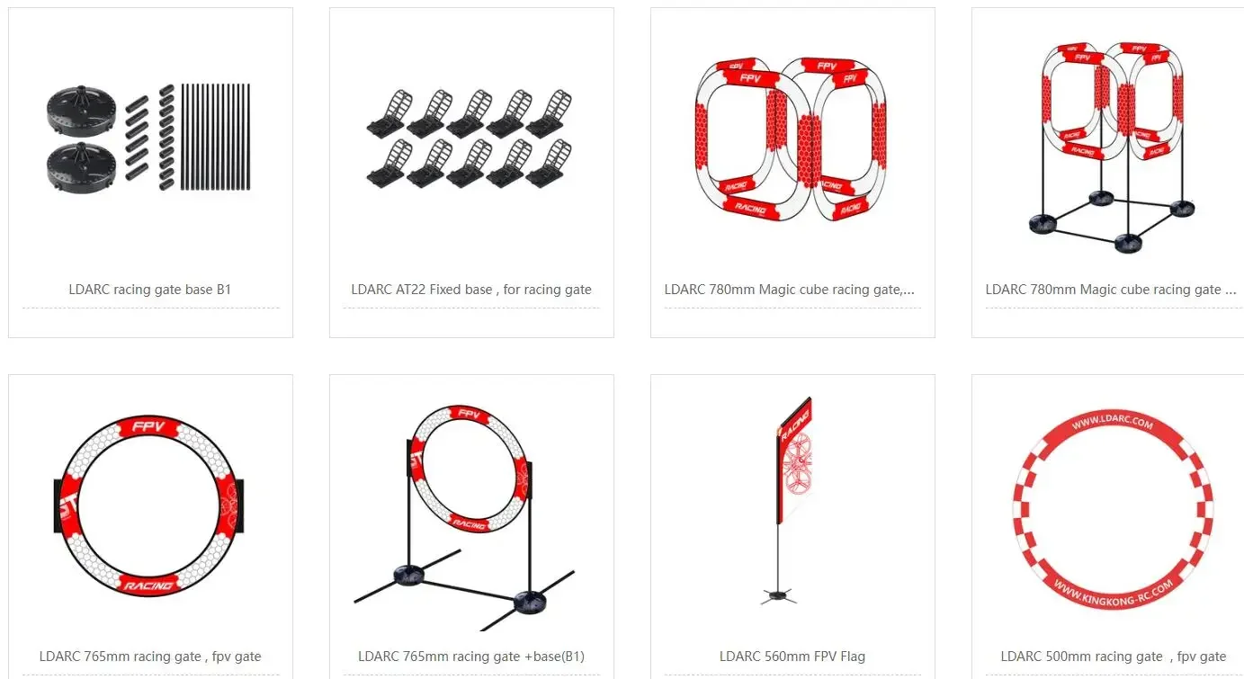LDARC  500mm/765mm racing gate - Drone Racing Flag review and price