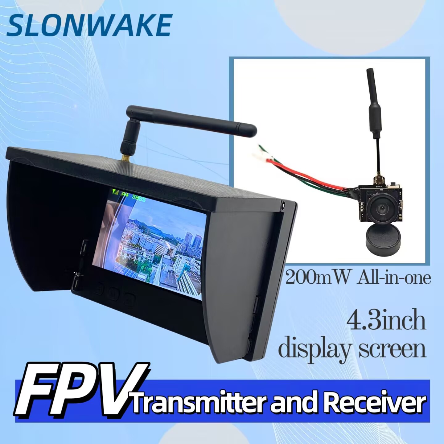 SLONWAKE 5.8G Analog Video Tra - Drone Racing Transmitter review and price