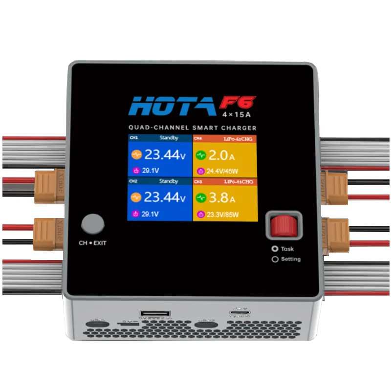 F6 4-Channel Smart Balance Cha - Drone Racing Charger review and price