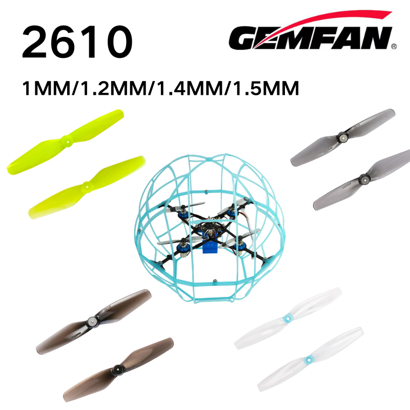 2610 Props Gemfan 2.6inch 2 Bl - Drone Racing Esc review and price