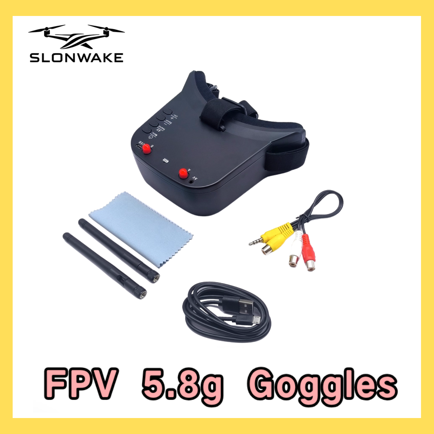 SLONWAKE 5.8G 48CH FPV 400mw V - Drone Racing Transmitter review and price