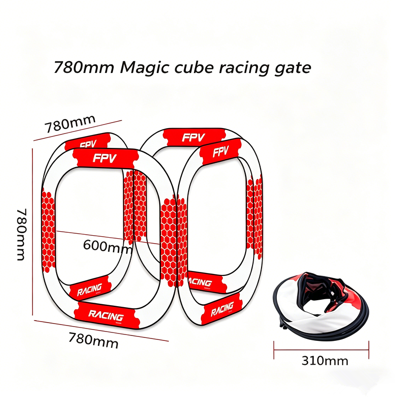 LDARC 780x780mm Pop-Up FPV Rac - Drone Racing Flag review and price